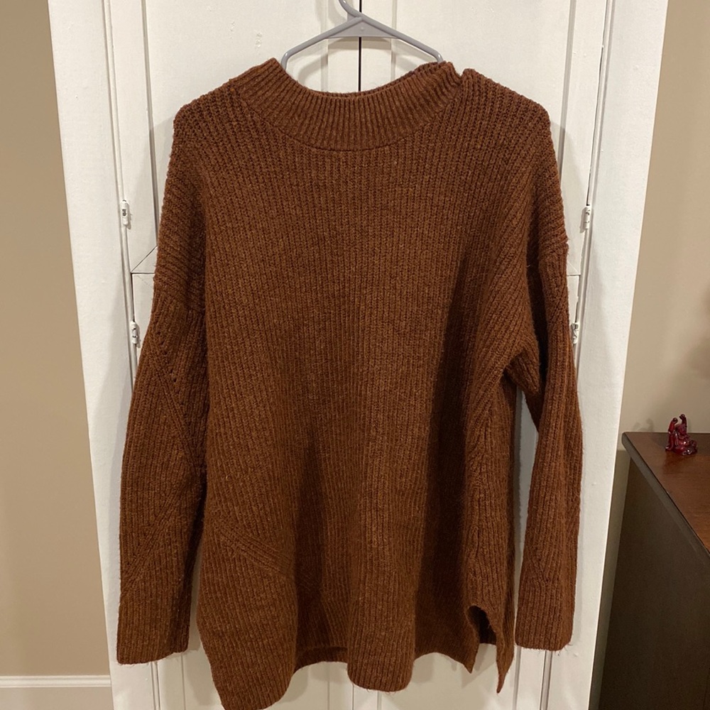 Brown sweater